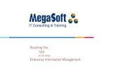 Reaching the TOPmedia.megasoft-arabia.com/MegaSoft_Services_Portfolio.pdf · on IBM Netcool Operations Insight (NOI). Applications Monitoring & Performance Management Solution based