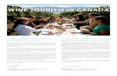 A MESSAGE FROM THE CANADIAN A MESSAGE FROM THE …A MESSAGE FROM THE CANADIAN VINTNERS ASSOCIATION A MESSAGE FROM THE TOURISM INDUSTRY ASSOCIATION OF CANADA The Canadian wine industry