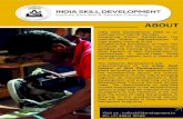 INDIA SKILL DEVELOPMENT...VISION “India Skill Development” provides a certified trainings system to open Woodworking Training Centre across India with high- quality training in