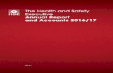 Health and Safety Executive Annual Report and Accounts 2015/16 · 2019-12-04 · The Health and Safety Executive Annual Report and Accounts 2016/17 Presented to Parliament pursuant