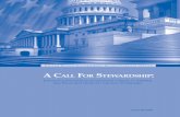 A CALL FOR STEWARDSHIP · GAO-08-93SP A Call for Stewardship iii December 2007 America is a great nation, possibly the greatest in history. However, our nation faces a range of forces