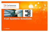 Fuel Systems Solutions - Celanese Materials... · 2015-12-21 · Applications . C 9021 : Standard injection molding grade. Excellent flex fuel resistance. Valves, Flanges, Modules,