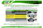 All ULT Products are Backed by a Full Warranty Program€¦ · by a Full Warranty Program ... ULT Powertrain Remanufacturing and Services will decide after consultation with the customer