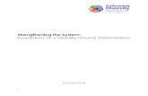 Strengthening the System - IASC · Strengthening the System: Foundations for a Disability Inclusive United Nations December 2018 . 2 ... Associations of the United Nations System