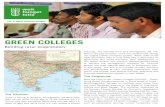 Felsch GREEN COLLEGES - Welthungerhilfe GREEN COLLEGES Building rural ecopreneurs ... Colleges are affiliated