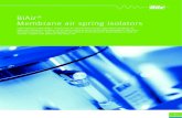 BiAir Membrane air spring isolatorsbilz-usa.com/wp-content/uploads/2017/02/Bilz... · Membrane air spring isolators Low-frequency Bilz BiAir® membrane air spring with precise adjustable