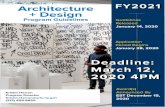 FY2021 - NYSCA | NYSCA · problem in a design field including architecture, landscape architecture, historic preservation, community centered design, fashion, graphic, industrial