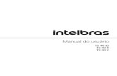 Manual do usuário - Intelbras · 2020-01-06 · TS 40 ID / TS 40 R / TS 40 C Telefone sem fio Parabéns, você acaba de adquirir um produto com a qualidade e segurança Intelbras.