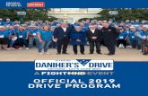 OFFICIAL 2019 DRIVE PROGRAM - FightMND · SOCIAL MEDIA Share your favourite memories of the 2019 Daniher’s Drive through the various social media channels below; When posting on