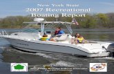 2007 Recreational Boating Report - New York State Parks ... · The marine patrol officer serves many functions. Through the enforcement of the Navigation Law, marine patrols can remove