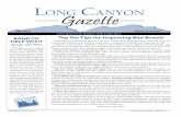LONG CANYON Gazette… · Certain diets, foods and medications can affect your breath. If your . problem doesn’t appear to be oral, make a list of the foods you eat and medications