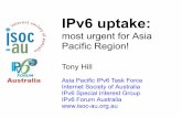 IPv6 uptake - Infocomm Media Development Authority/media/imda/files/industry... · IPv6 in Australia? IPv6 Info – IPv6 for e-Business – IPv6 Summits – Latest 17-19 Oct 2011