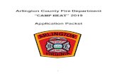 Arlington County Fire Department...The Arlington County Fire Department is excited to announce its sixth annual teens summer camp “Camp Heat”, taking place from Monday, June 24
