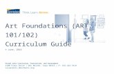 visualarts.dmschools.orgvisualarts.dmschools.org/.../16-17_art_foundations_cur… · Web viewArt Foundations (ART 101/102)Curriculum Guide© June, 2016 Visual Arts Curriculum, Instruction,