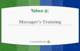 Manager’s Training - Covenant Health System · 1. Resume Tasks Click the arrow button to open and view the Resume content. Ooe40. Jane avv5ed for reauisitorr Nursing Assistant Il