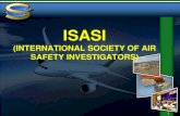 ISASI - International Civil Aviation Organization · Chad Balentine, Secretary . Bob MacIntosh, Treasurer . Richard B. Stone, ... European-Rob Carter USA-Toby Carroll . Korean-Jenny