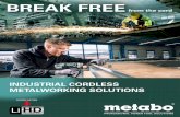 INDUSTRIAL CORDLESS METALWORKING SOLUTIONS · 4.0 LiHD Compact 5.2 Li-Ion #625592000 Generous runtime for heavy applications. #625342000 Extreme power output, run-time and performance