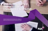 RSA PI INSURANCE: REFRESHED, ENHANCED & ONLINE...Chart Way, Horsham, West Sussex, RH12 1XL.Authorised by the Prudential Regulation Authority and regulated by the Financial Conduct