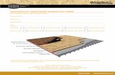 ADVANTECH® SHEATHING SUBMITTAL FORM - …...categories. All panels are Exposure 1 rated. ††Net Face width is 47‐1/2” on tongue‐and‐groove panels 32/16, Structural 1, 1/2