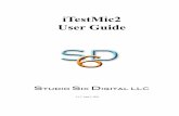 iTestMic2 User Guide - AudioTools | iAudioInterface2 · iPhone 5, 6, or 7, iPod touch 5 or , or any iPad or iPad Mini. The cable should be connected to the device before starting