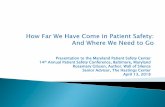 Presentation to the Maryland Patient Safety Center Annual ... · Presentation to the Maryland Patient Safety Center 14th Annual Patient Safety Conference, Baltimore, ... rapid response