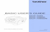 BASIC USER’S GUIDE - Brother · Basic User's Guide Learn the basic Copy and Scan operations and how to replace consumables. See troubleshooting tips. Advanced User's ... Cleaning