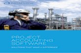 PROJECT ACCOUNTING SOFTWARE - Dataflow · Dataflow Project Accounting Software (PAS) is a comprehensive project and financial management solution. Ideal for project managers who plan