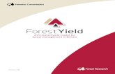 Forest Yield - Forest Research · Keywords: forestry; forest management; forest mensuration; yield models; yield tables. FCSW002/FC(JW)/WWW/APR16 Enquiries relating to this publication