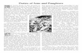 Duties of Sons and Daughters - Regina Prophetarumreginaprophetarum.org/mission_materials/Duties of the Children.pdf · never willfully hurt his parents physically, emotionally or