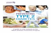 PREVENTING TYPE 2 23/AM… · The program goals for each participant, if reached, can help reduce the risk of developing type 2 diabetes. • Reduce body weight by 7 percent • Gradually