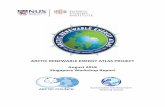 Arctic Renewable Energy Atlas Project Singapore Workshop 2018 · energy consumption in the region. The ASEAN Centre for Energy (ACE), which is an independent intergovernmental organisation