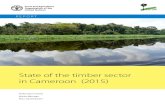 State of the timber sector in Cameroon (2015) - CIFOR · State of the timber sector in Cameroon (2015) Paolo Omar Cerutti CIFOR Martin Mbongo MINFOF Marc Vandenhaute FAO-FLEGT Published