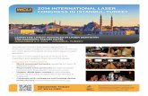 2014 INTERNATIONAL LASER CONGRESS IN ISTANBUL, TURKEY · 14:00 - 15:00 “Lasers as an adjunctive tool for minimally invasive dentistry” by Drs. Galip Gurel and Birgul Yerusalmi