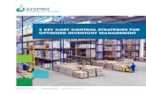 3 KEY COST CONTROL STRATEGIES FOR OPTIMIZED INVENTORY ...€¦ · 3 KEY COST CONTROL STRATEGIES FOR OPTIMIZED INVENTORY MANAGEMENT Integrate Systems, Automation and Business Solutions