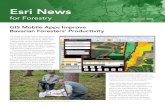 GIS Mobile Apps Improve Bavarian Foresters' Productivity GIS Mobile Apps Improve Bavarian Forestersâ€™