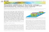 Monolithic integration of III-nitride voltage-controlled light emitters … · 2018-07-11 · Monolithic integration of III-nitride voltage-controlled light emitters with dual-wavelength