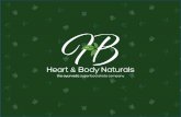 Heart Body Naturalshbnaturals.com/pdf/OpportunityPresentation.pdfAll Heart & Body Naturals products are formulated ... ayurvedic superfood shot. 4. Mind is a synergistic blend of concentrated