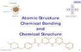 Atomic Structure Chemical Bonding and Chemical Structure · are involved in the chemical bonding and reactions of an atom. Electrons move around the nucleus, and are arranged in shells