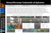 Advanced Microscopy: Fundamentals and Applicationsbme.columbia.edu/files/seasdepts/biomedical... · commonplace in modern biomedical experimental protocols. A thorough understanding