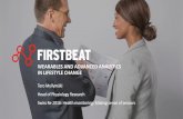 WEARABLES AND ADVANCED ANALYTICS IN LIFESTYLE CHANGEe3a76af3-37fa-4d90-a2f9-b2ab1c3a1b10/... · Swiss Re 2016: Health monitoring ... WEARABLES AND ADVANCED ANALYTICS IN LIFESTYLE