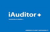 Introduction to iAuditor€¦ · Introduction to iAuditor + Login & Setup . Login Page When you first launch the iAuditor app you will be asked for a username and Password. 1. 2.