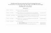 National Assessment Governing Board · National Assessment Governing Board Committee on Standards, Design and Methodology. Friday, May 19, 2017 10:30 am – 12:45 pm . A. GENDA. 10:30