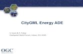CityGML Energy ADE - Geospatial World Forum Coآ  CityGML Energy ADE Extending CityGML for energy simulations