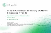 Global Chemical Industry Outlook: Emerging Trendseliteconferences.com/pdfs/2018/003_Sanjay_Sharma_IHS.pdfGlobal economic growth is gradually eroding •Global economic growth is expected