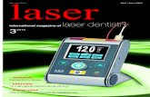 laser dentistry - epaper.zwp-online.info · overall success rate of implant dentistry is very high, over 90% of the treatment modality is not free of complications and dental implants
