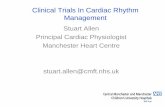 Clinical Trials In Cardiac Rhythm Management...since the landmark ICD trials, and many patients now receive cardiac resynchronization therapy (CRT). • METHODS • In a randomized,