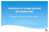 Advances in Image-guided Brachytherapy · Advances in Image-guided Brachytherapy Hospital Authority Convention 2016 Terry Wong, Physicist Department of Medical Physics Pamela Youde