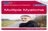 Multiple Myeloma - University Cancer CentersMultiple Myeloma 4 How to use this book 5 Part 1 About multiple myeloma Explains the growth, spread, and symptoms of multiple myeloma. 13