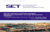 DEVELOPING EXPORT-BASED MANUFACTURING IN SUB-SAHARAN AFRICA · DEVELOPING EXPORT-BASED MANUFACTURING IN SUB-SAHARAN AFRICA 1 1. AFRICAN MANUFACTURING PRODUCTION African manufacturing