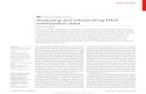 Analysing and interpreting DNA methylation data · 2016-12-28 · Analysing and interpreting DNA methylation data Christoph Bock Abstract | DNA methylation is an epigenetic mark that
